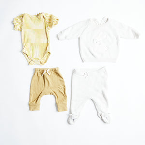 SEED HERITAGE, QUINCY MAE & NATURE BABY 4 PIECE BUNDLE, 0-3M