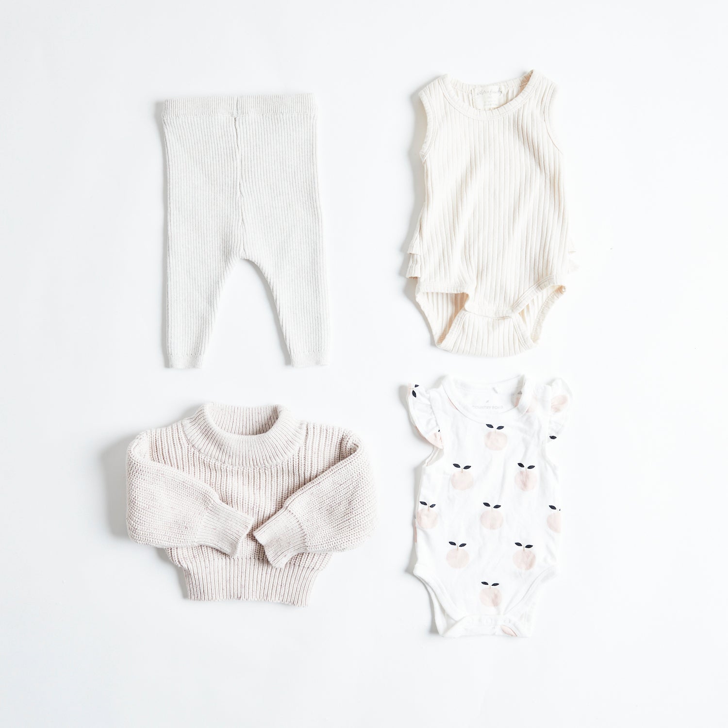 MIXED BRANDS (JAMIE KAY, COUNTRY ROAD WILSON + FRENCHY) 4 PIECE BUNDLE, 0-3M