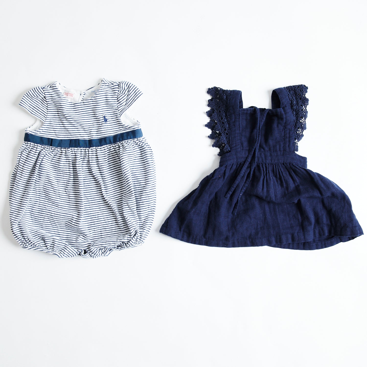 RALPH LAUREN & JAMIE KAY 2 PIECE BUNDLE, 6-12M