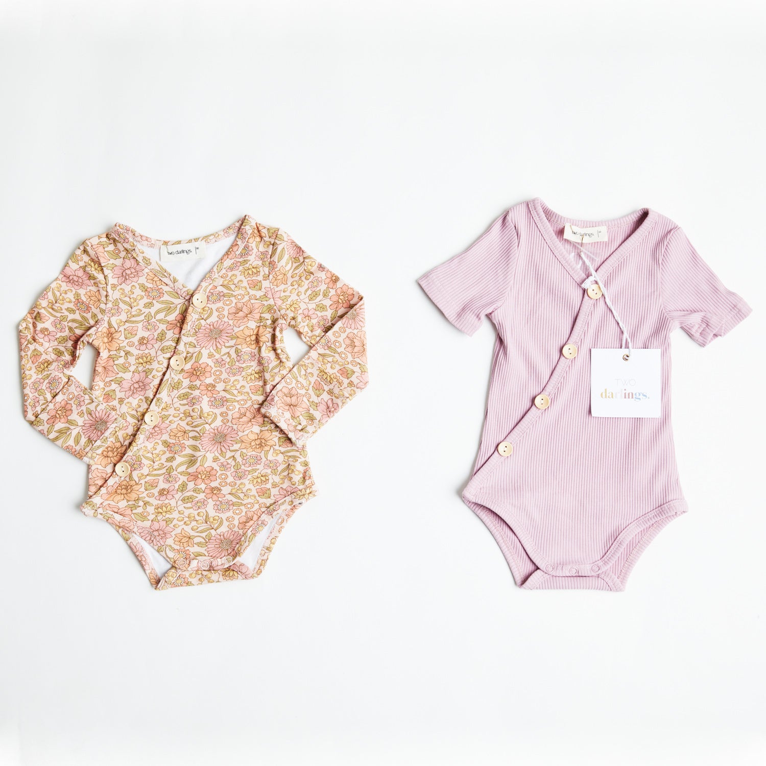 TWO DARLINGS 2 PIECE BUNDLE, 3-6M