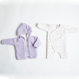 PETITE BATEAU & SEED 2 PIECE BUNDLE, 3-6M