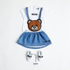 MOSCHINO 3 PIECE BUNDLE, 6-9M