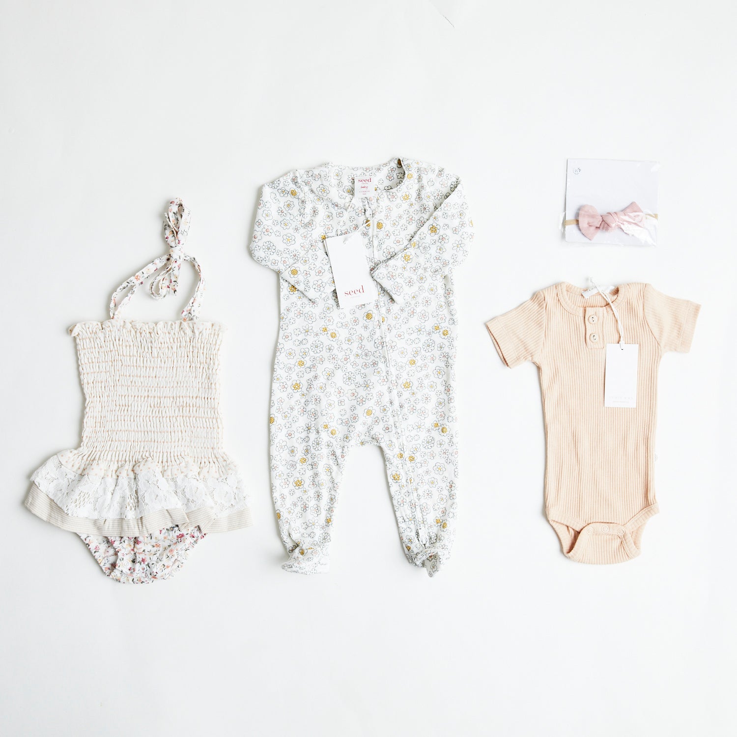 ARTHUR AVE, JAMIE KAY & SEED 4 PIECE BUNDLE, 0-3M