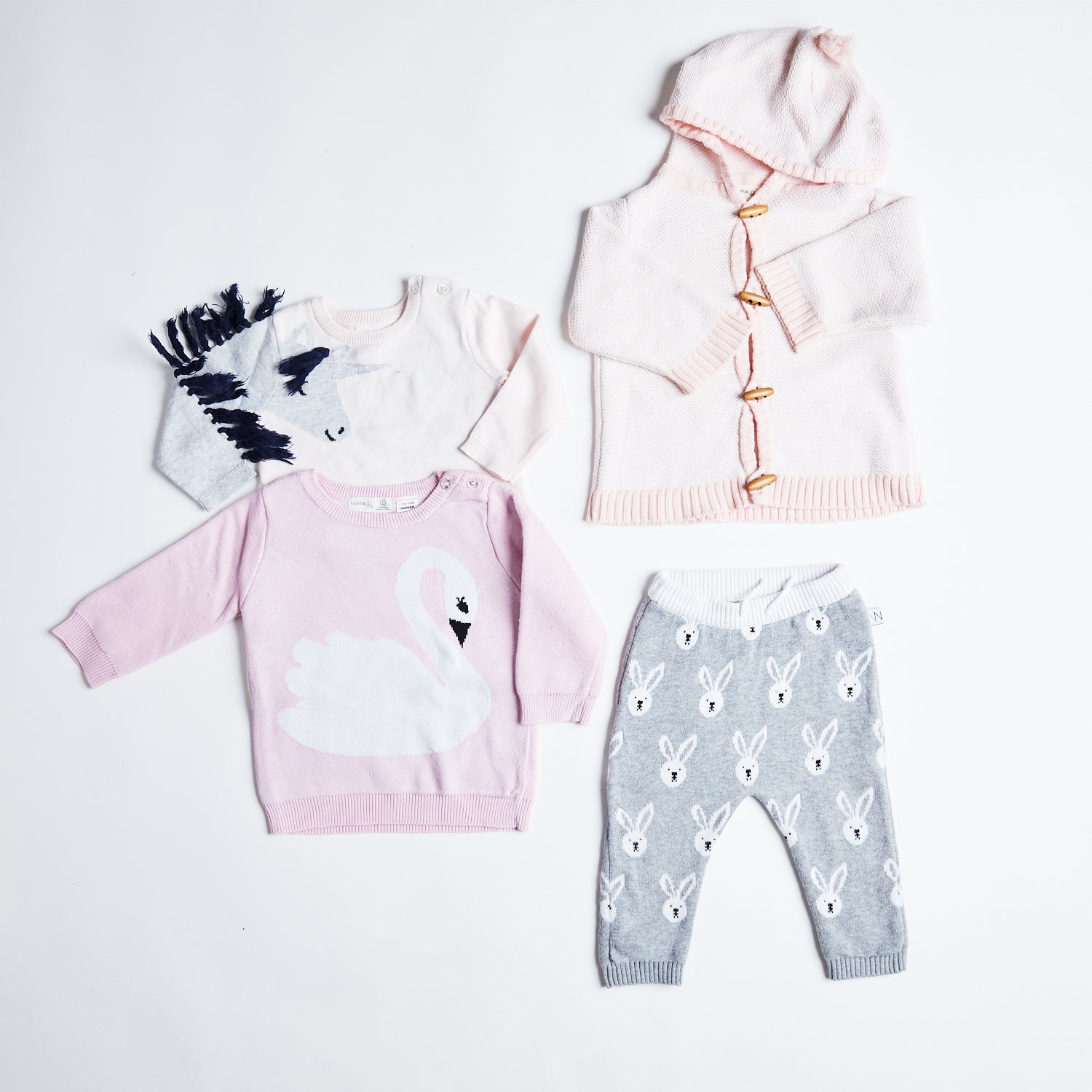 SEED & MIANN & CO 4 PIECE BUNDLE, 3-6M