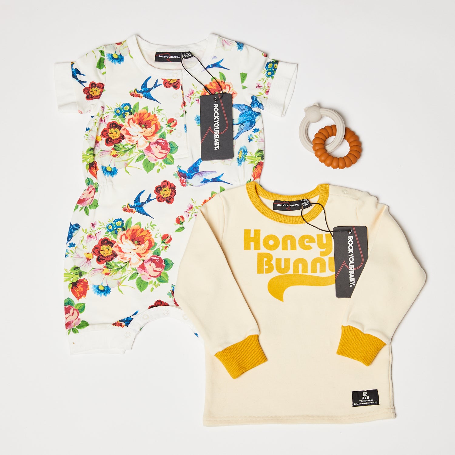 ROCK YOUR BABY 2 PIECE BUNDLE, 12-18 MONTHS