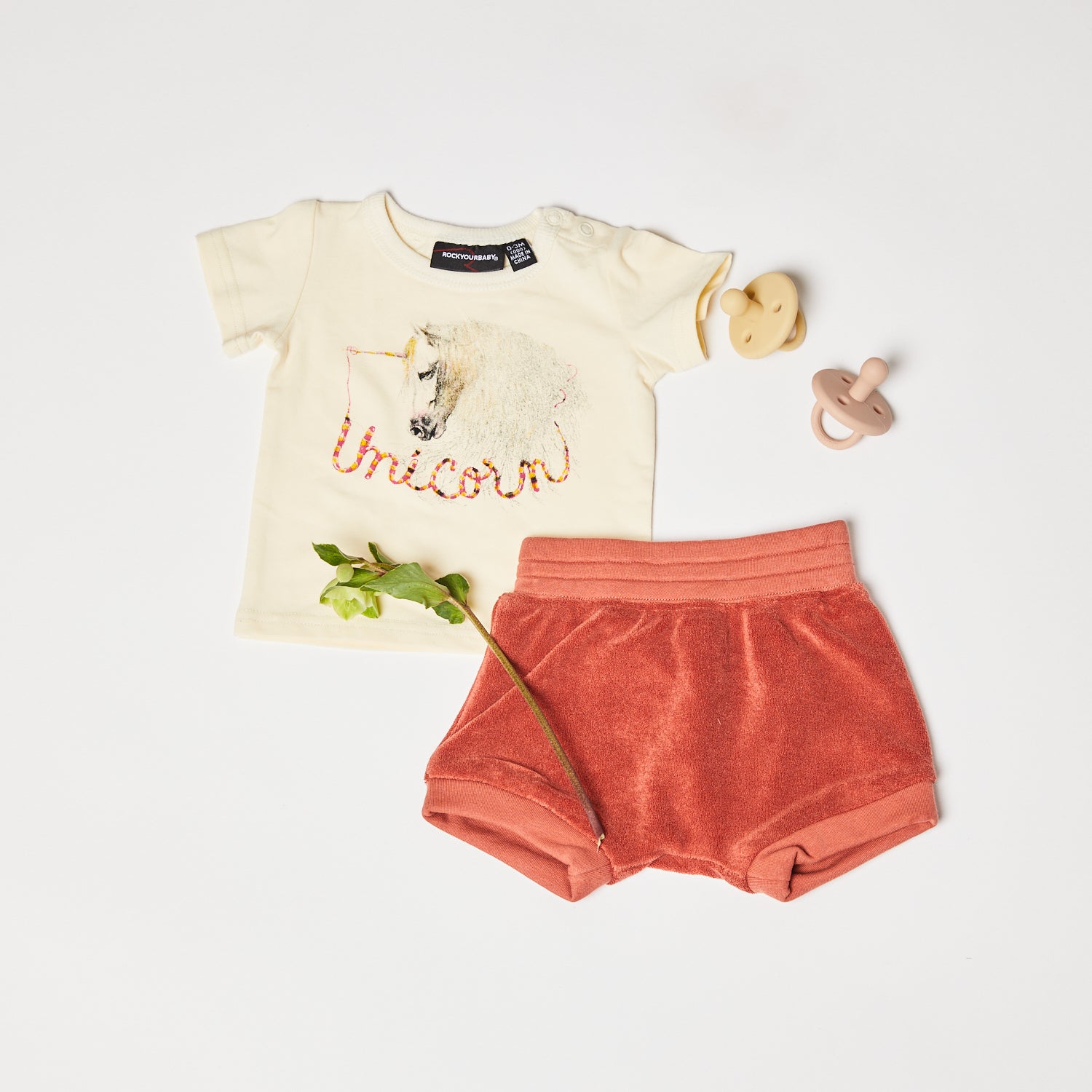 ROCK YOUR BABY 2 PIECE BUNDLE, 0-3 MONTHS