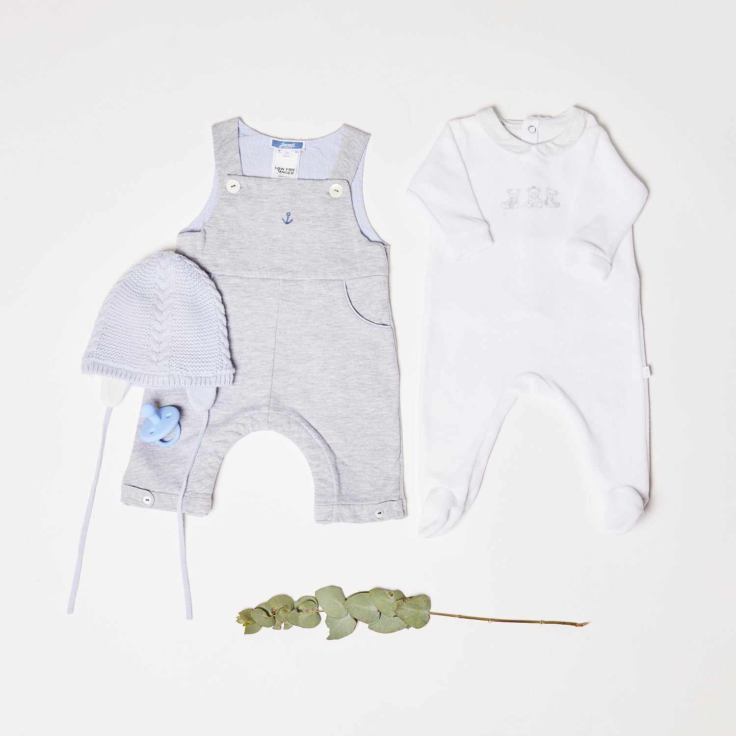 JACADI 3 PIECE BUNDLE, 0-3 MONTHS / NEWBORN